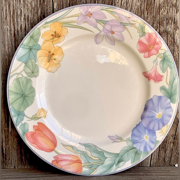 Vintage Discontinued MIKASA Optima SPRING LEGACY Salad Plate Replacement - Picture 7 of 11
